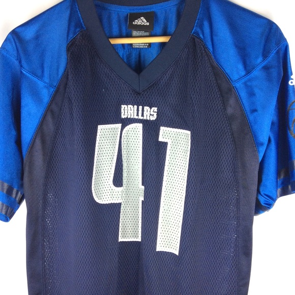 Dirk Nowitzki Dallas Mavericks Football Jersey - Picture 4 of 8